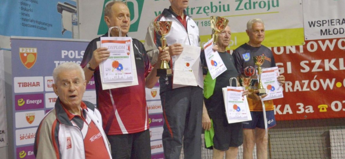 3 miejsce J. Malarz w Klasyfikacji Generalnej Weteranów w kat 75+ sezon 2018 19 A