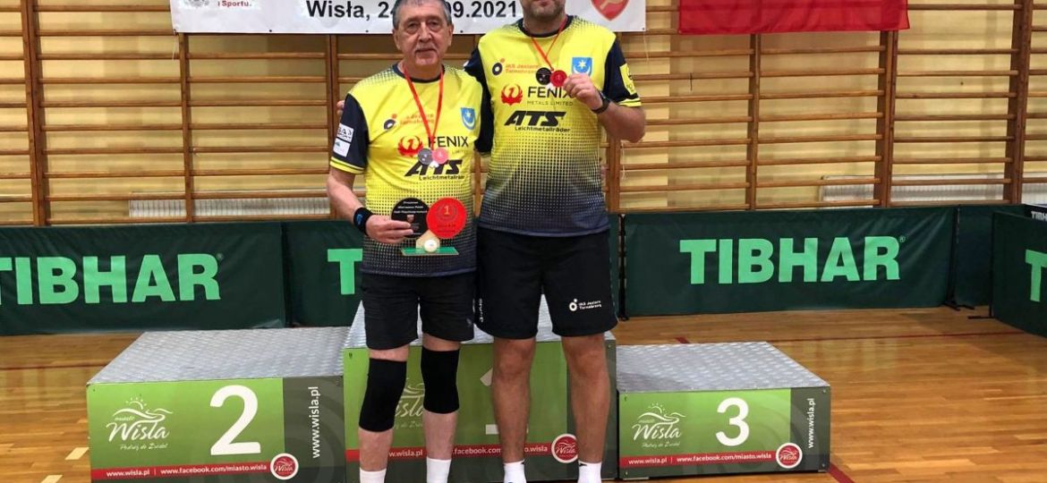 Drużynowy Mistrz Polski IKS 2 JEZIORO Tarnobrzeg Paweł WŁODYKA Antoni BIEDZIUK kl. 9-10